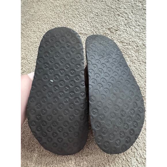 Airwalk Double Strap Brown Leather Sandals w/ Buckles Men's Size 7 Cork Footbed - Picture 2 of 11